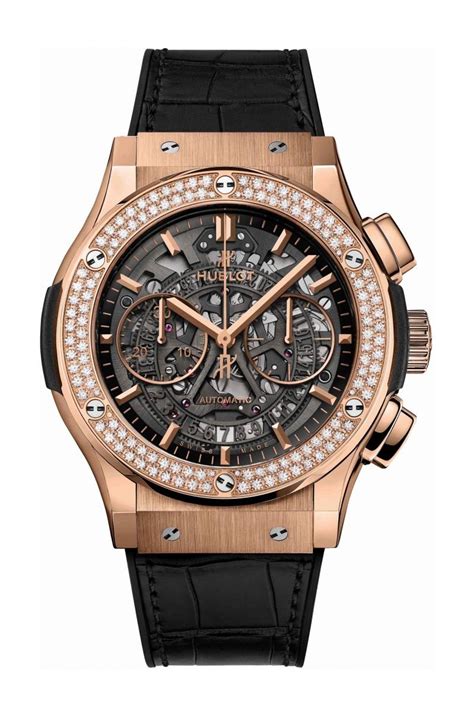 hublot classic fusion king gold diamond pave|Hublot Classic Fusion King Gold Pave 45 Watch .